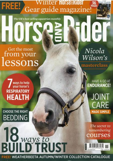 Tidningen Horse & Rider (Uk)