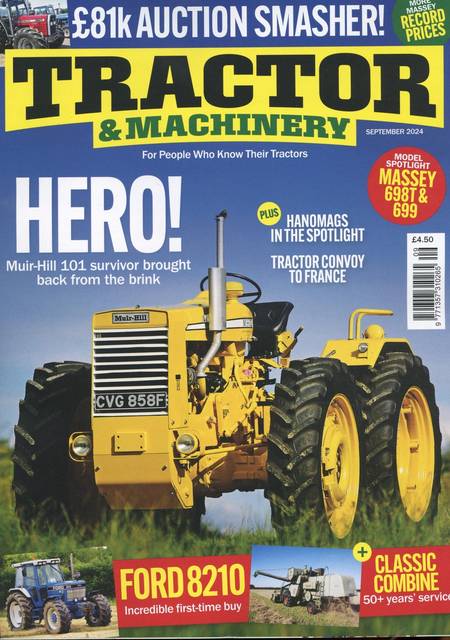 Tidningen Tractor & Machinery