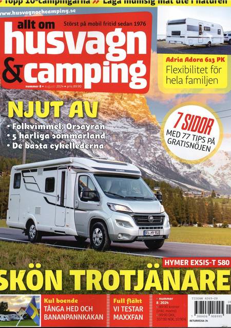 Tidningen Husvagn & Camping