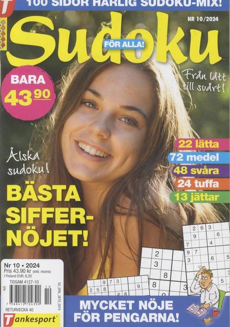 Tidningen Sudoku för Alla #10