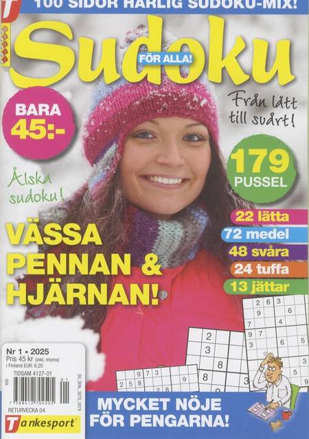 Tidningen Sudoku för Alla