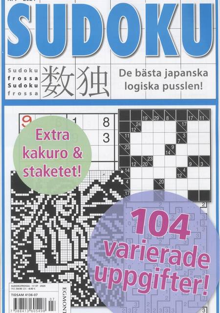 Tidningen Sudoku Frossa