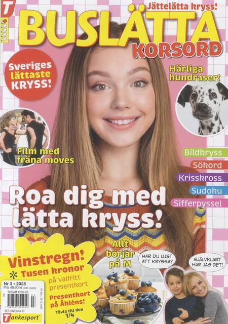 Tidningen Buslätta Korsord