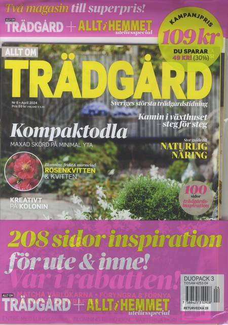 Tidningen Duo3TrädgårdFix&Sommarliv #4