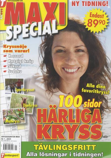 Tidningen KryssGiganten MAXI