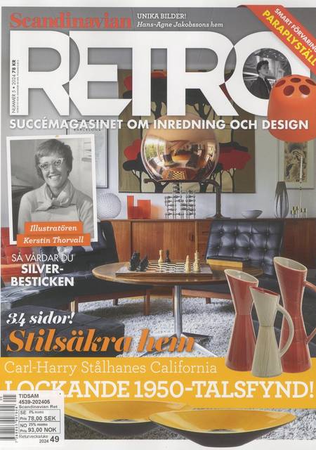 Tidningen Scandinavian Retro