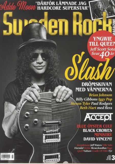 Tidningen Sweden Rock Magazine #3