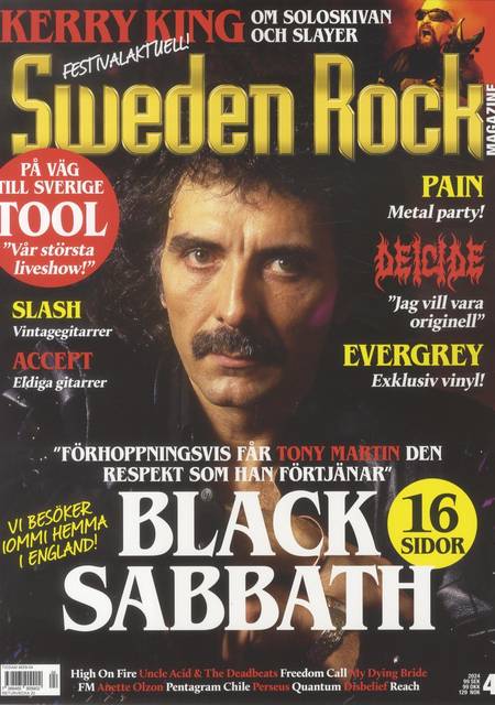 Tidningen Sweden Rock Magazine