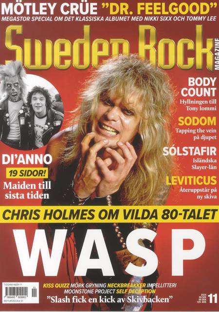 Tidningen Sweden Rock Magazine #11