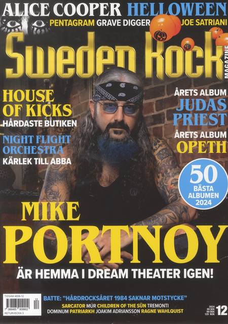 Tidningen Sweden Rock Magazine #12