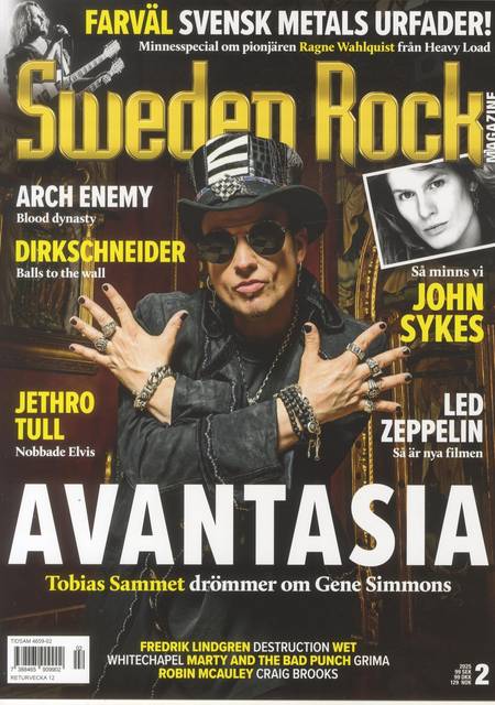 Tidningen Sweden Rock Magazine #2