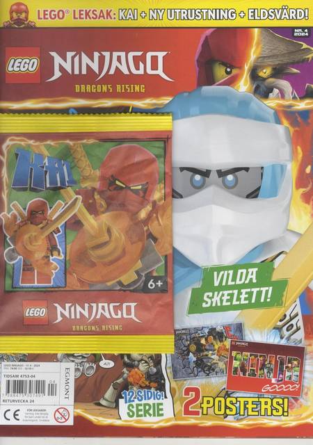 Tidningen Lego Ninjago #4