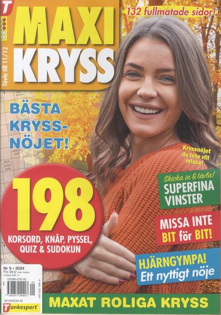 Tidningen Maxikryss #9