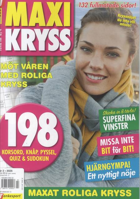 Tidningen Maxikryss