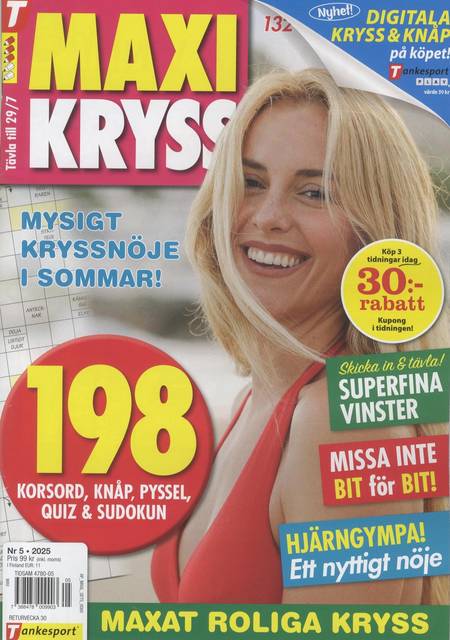 Tidningen Maxikryss