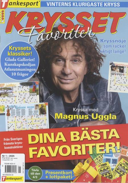 Tidningen Krysset Favoriter #1