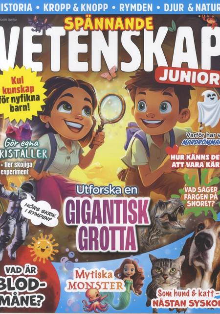 Tidningen Bokasin Junior