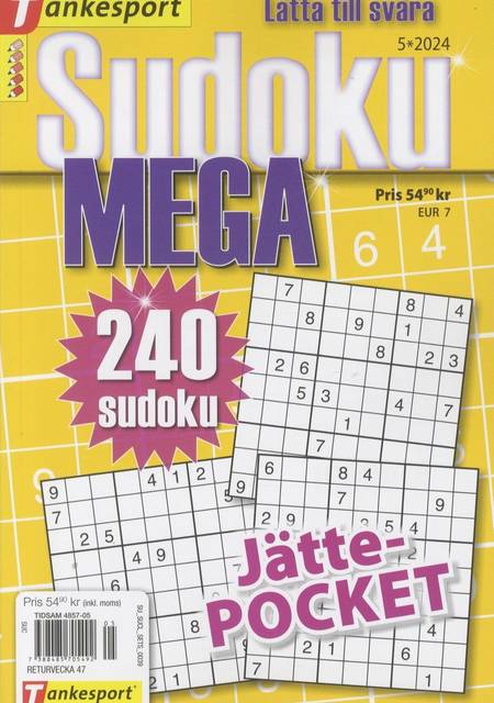 Tidningen Allt om Sudoku MEGA #5