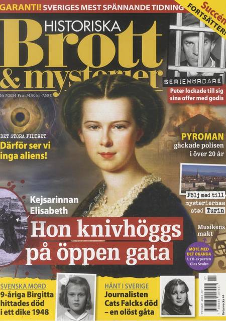 Tidningen Brott & mysterier #7