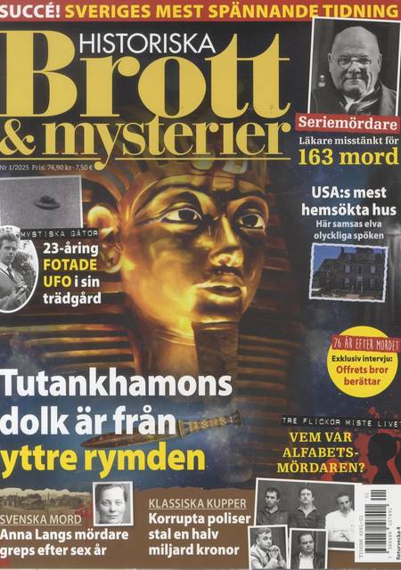 Tidningen Brott & mysterier #1