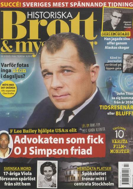 Tidningen Brott & mysterier #3