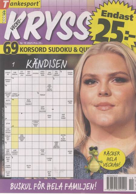 Tidningen Veckokryss #19