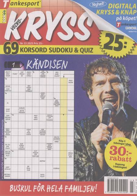 Tidningen Veckokryss
