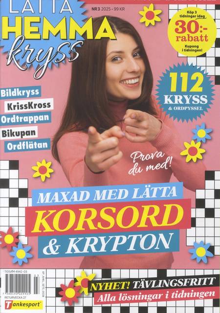 Tidningen Lätta HemmaKryss