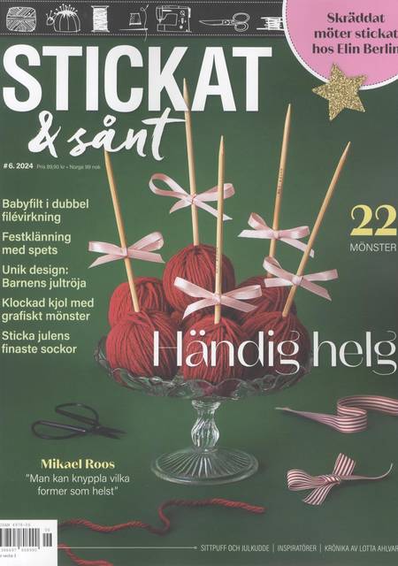 Tidningen Stickat & Sånt #6