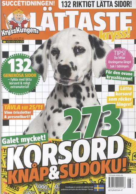 Tidningen KryssKungens LÄTTASTE #6