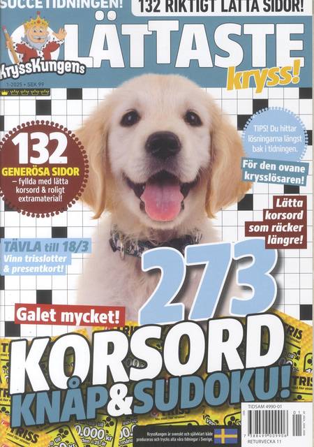 Tidningen KryssKungens LÄTTASTE