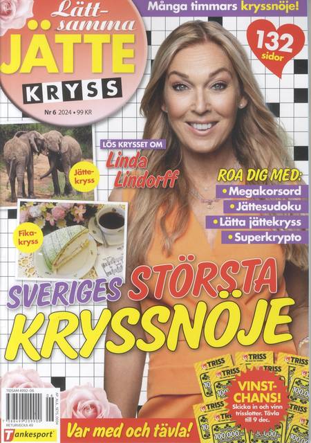 Tidningen Lättsamma Jättekryss #6