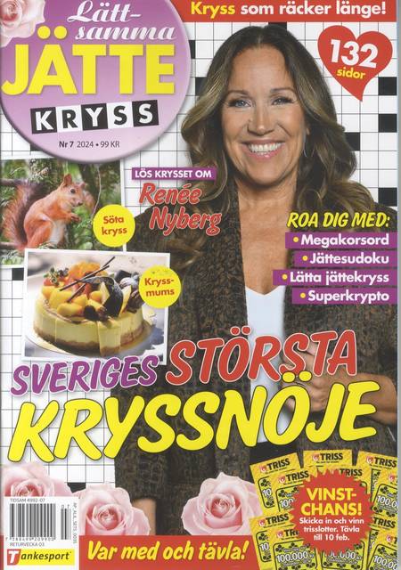 Tidningen Lättsamma Jättekryss