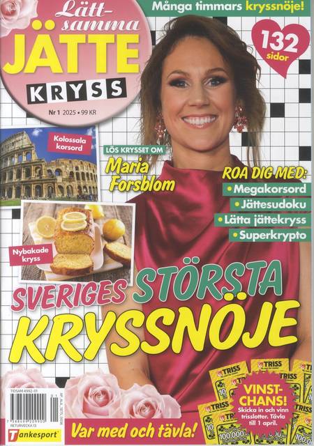 Tidningen Lättsamma Jättekryss #1