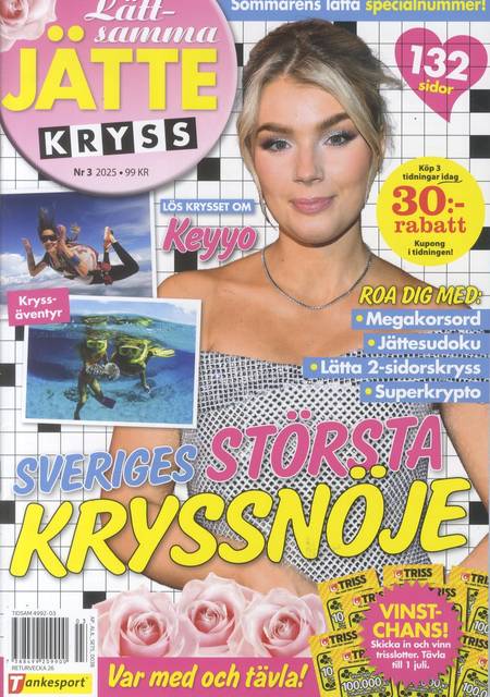 Tidningen Lättsamma Jättekryss