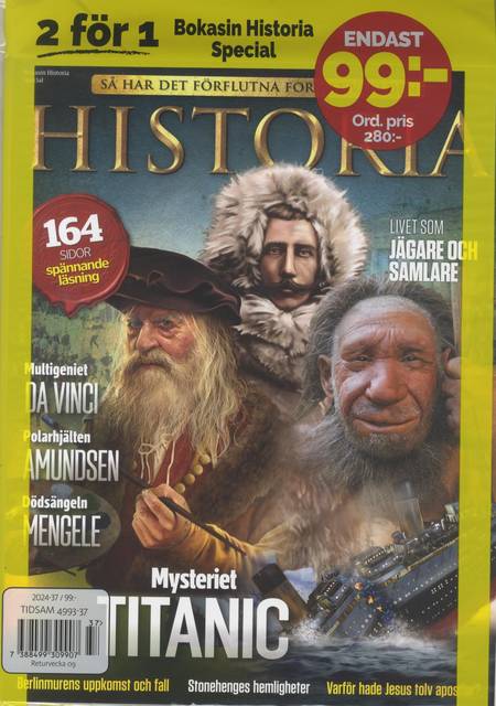 Tidningen Bokasin Historia Spec