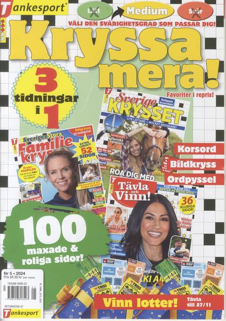 Tidningen Kryssa Mera Medium #5