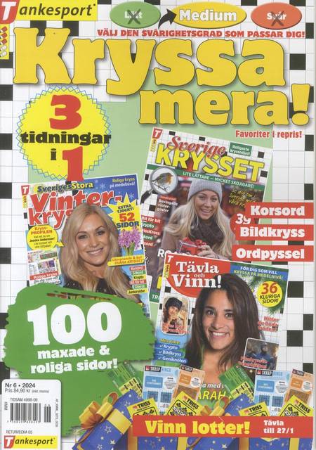 Tidningen Kryssa Mera Medium #6