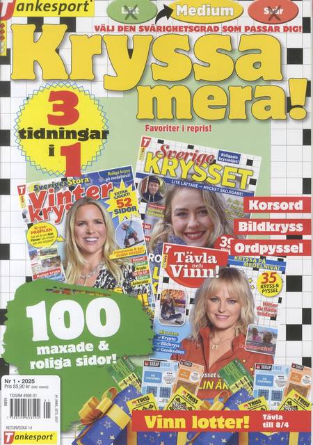 Tidningen Kryssa Mera Medium #1