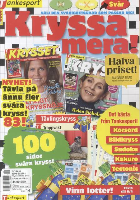 Tidningen Kryssa Mera Svår #1