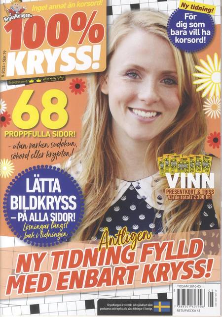 Tidningen KryssKungens 100%Kryss