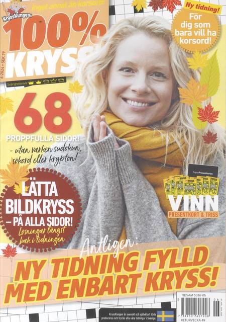 Tidningen KryssKungens 100%Kryss #6