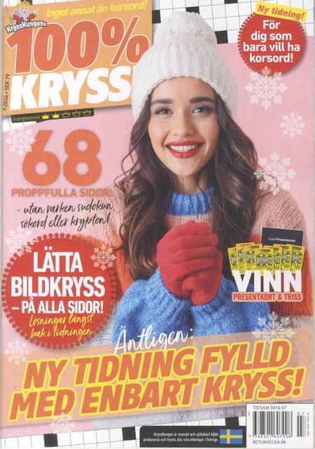 Tidningen KryssKungens 100%Kryss