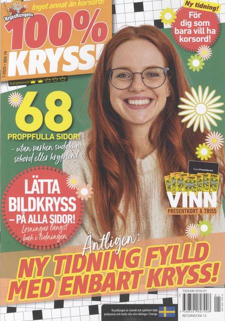 Tidningen KryssKungens 100%Kryss