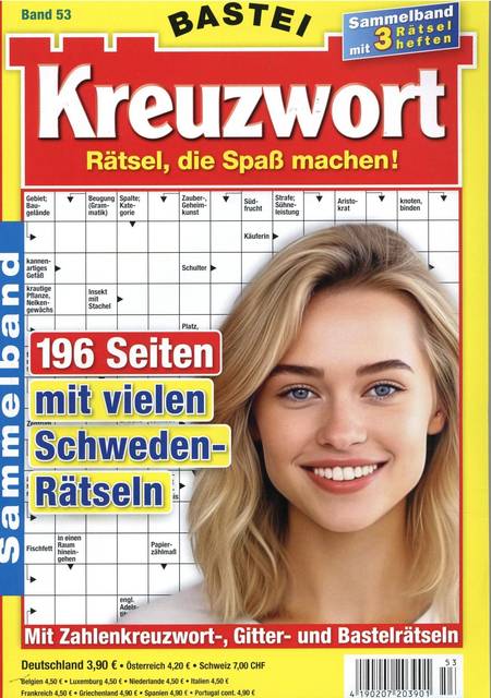 Tidningen Bastei Kreuzwort #4