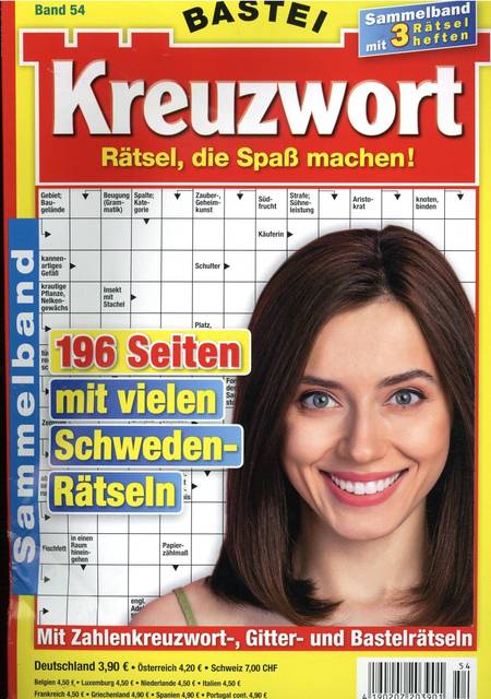 Tidningen Bastei Kreuzwort