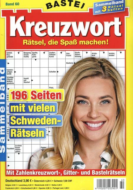 Tidningen Bastei Kreuzwort #4