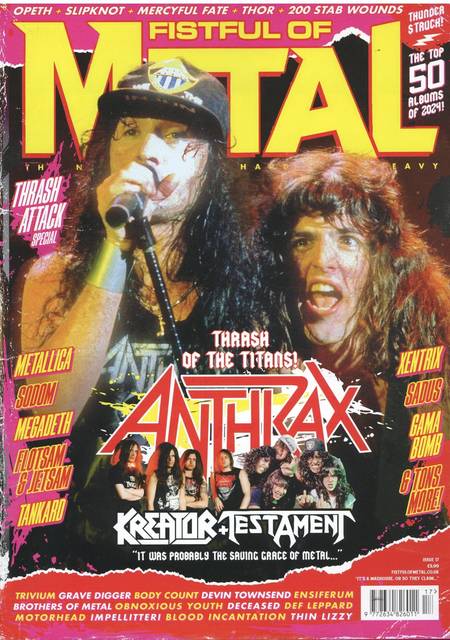 Tidningen Fistful of Metal