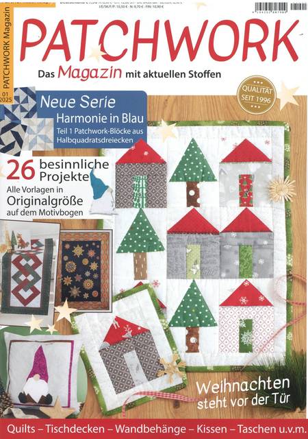 Tidningen Patchwork Magazine #1