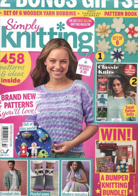 Tidningen Simply Knitting #8